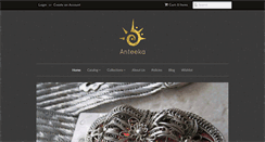 Desktop Screenshot of anteeka.com